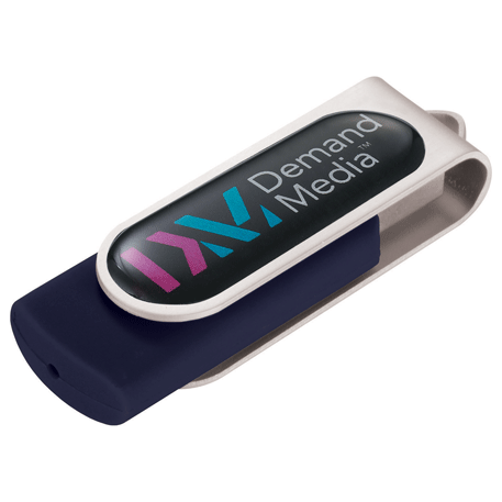 Swing Out Custom Flash Drive with Logo Dome