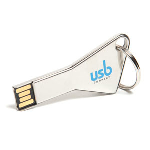 Triangular Custom Metal Key USB Drive